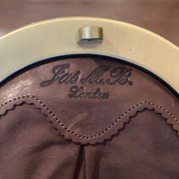 Rare Jas M. B. leather satchel - Picture 5 of 6